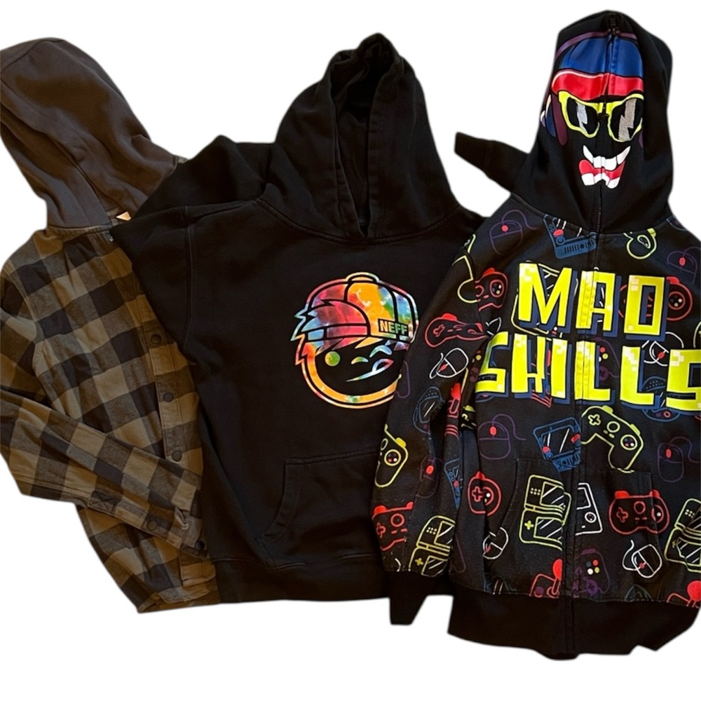 Colorful Graphic Hoodies Bundle